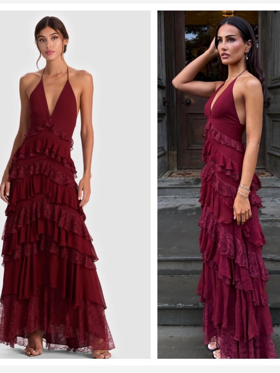 Alice + Olivia Dresses & Skirts - ALICE + OLIVIA Liana Tiered Ruffled Maxi Dress